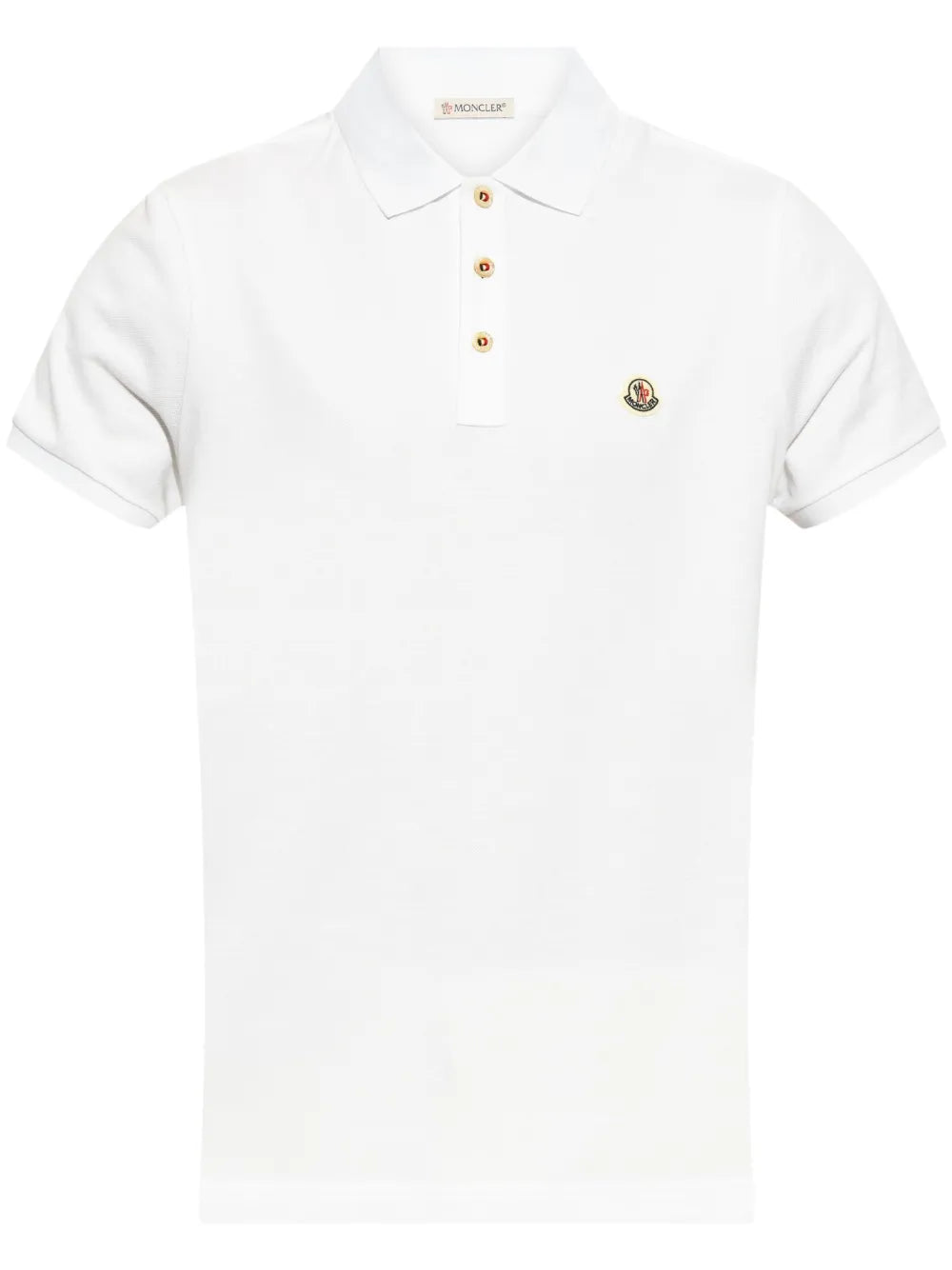 Moncler Appliqué Polo Shirt