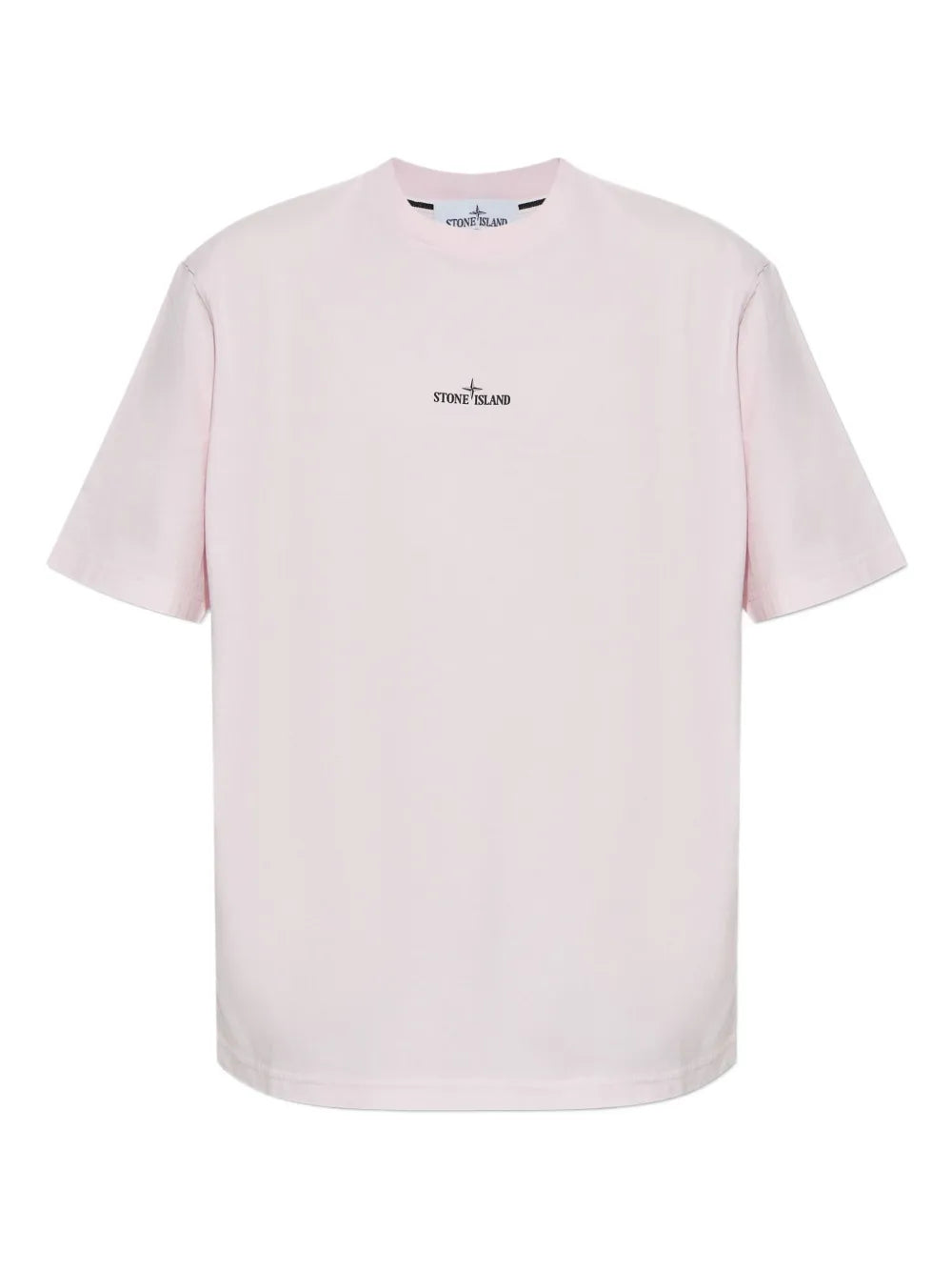 Stone Island logo-embroidered cotton T-shirt