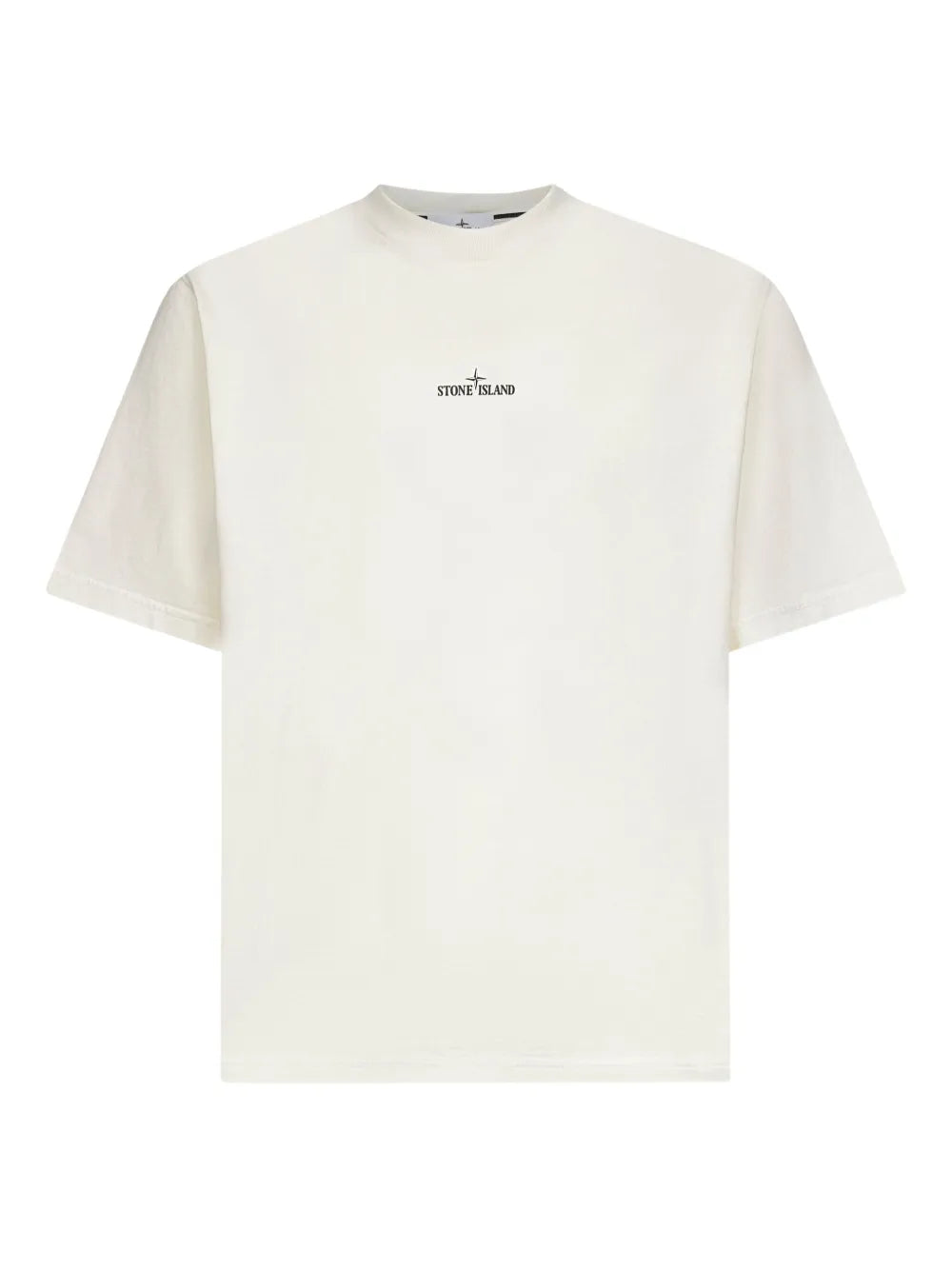 Stone Island logo-embroidered cotton T-shirt
