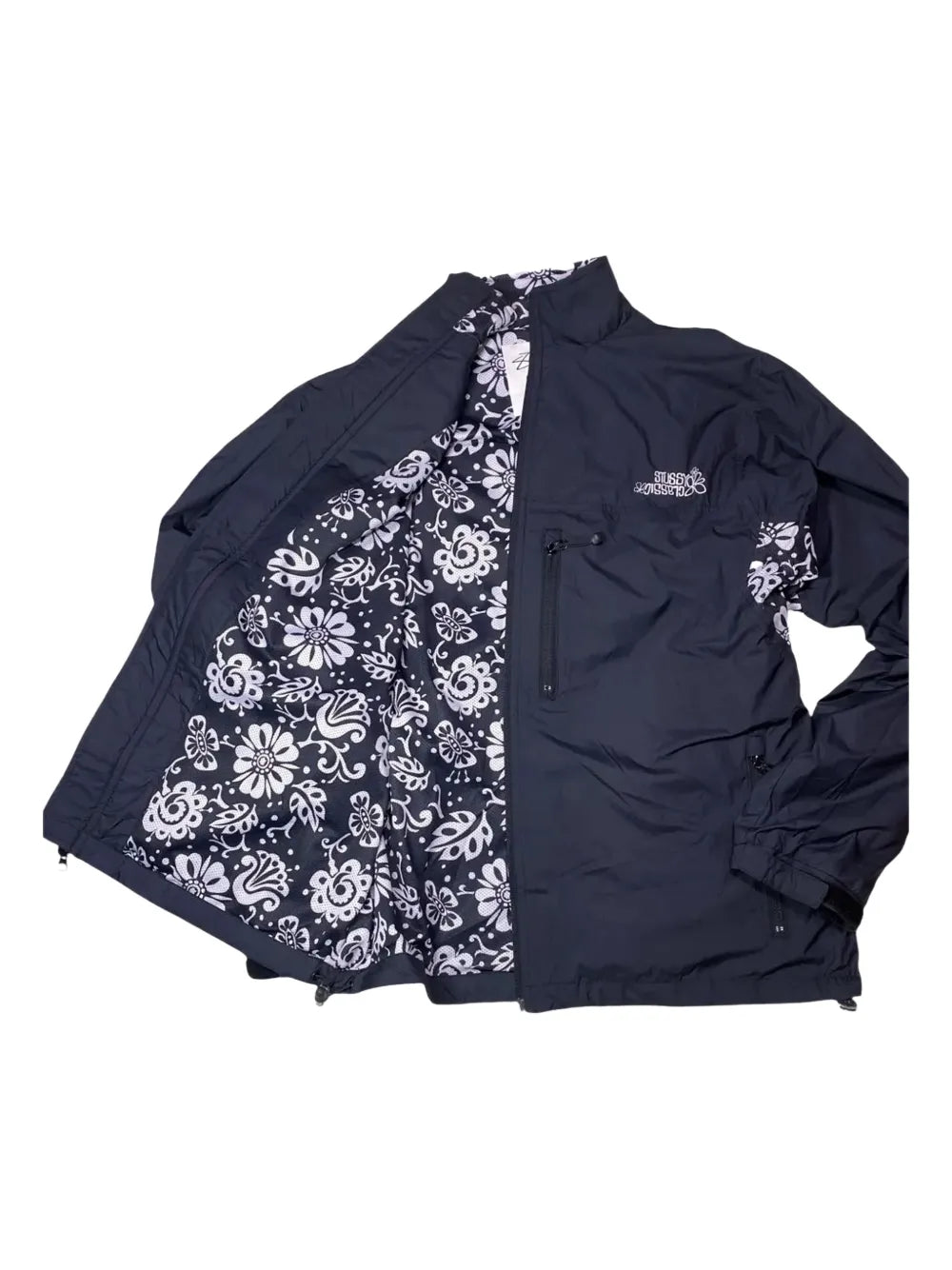 Stüssy floral-detail jacket