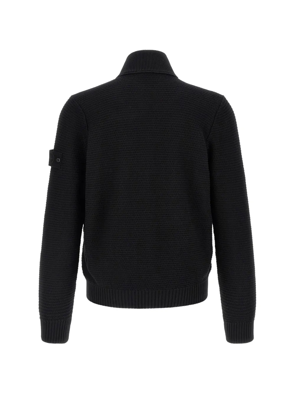 Stone Island high-neck zip-up cardigan